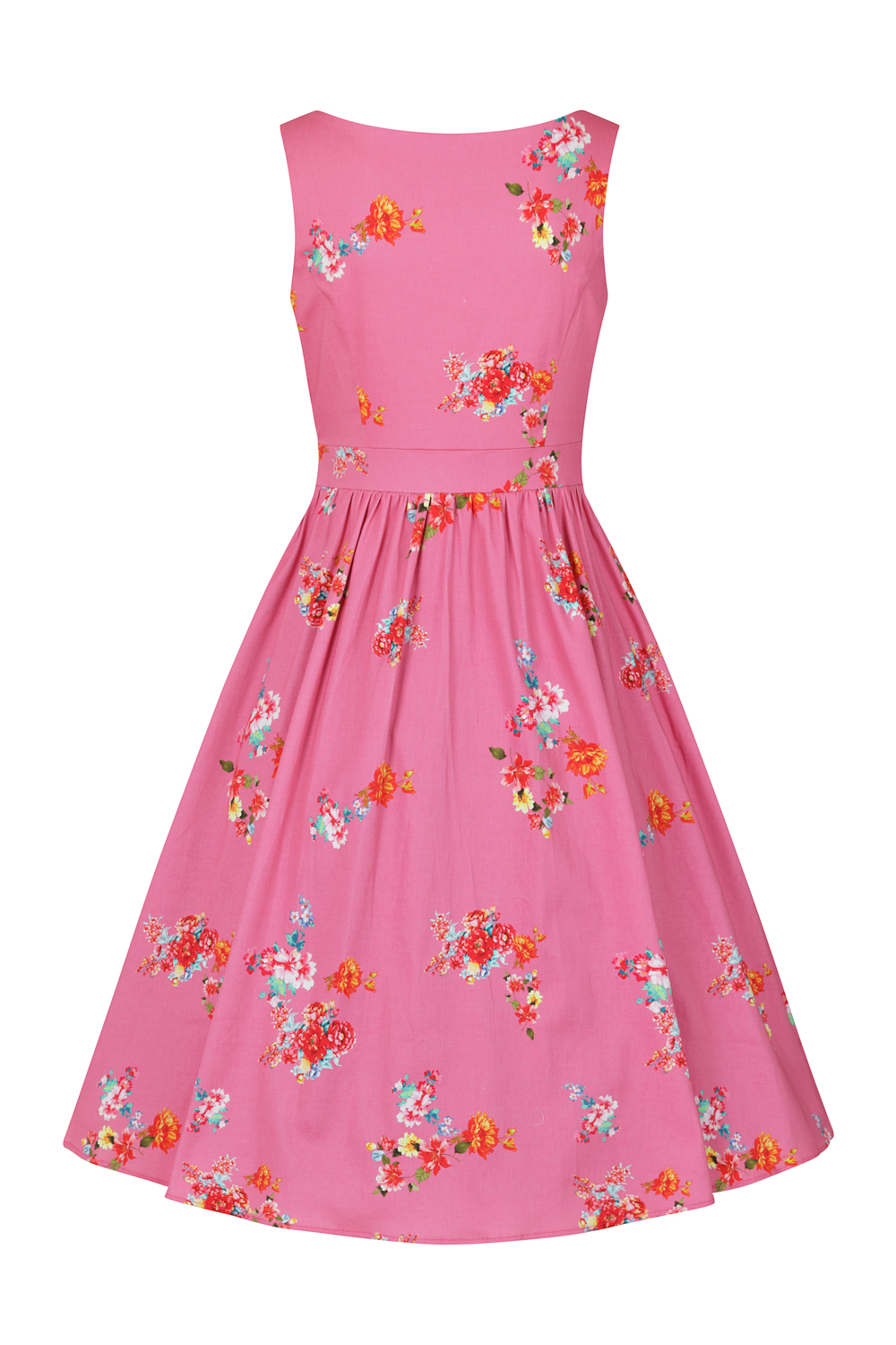 Polly Floral Swing Dress